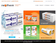 Tablet Screenshot of neotherm.pl